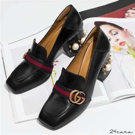 giày gucci nữ đế vuông|gucci giá bao nhiêu.